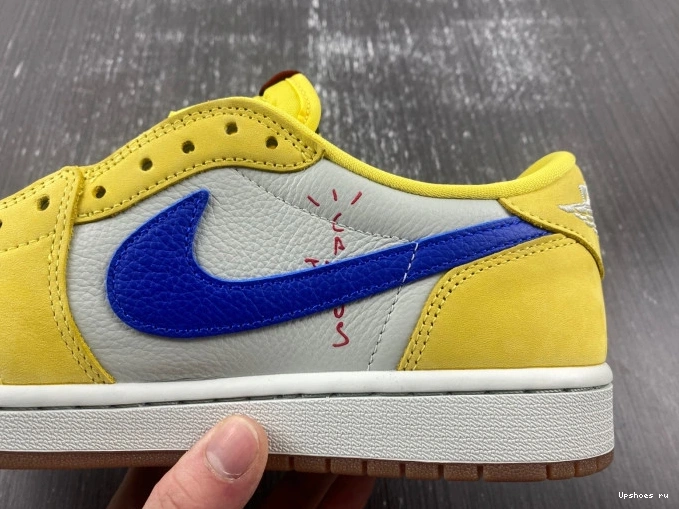 1 Scott Jordan Canary Retro Low SP OG Travis 1013